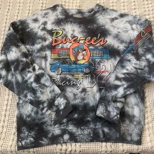 Buc-ee's Racing Tie-Dye Sweatshirt